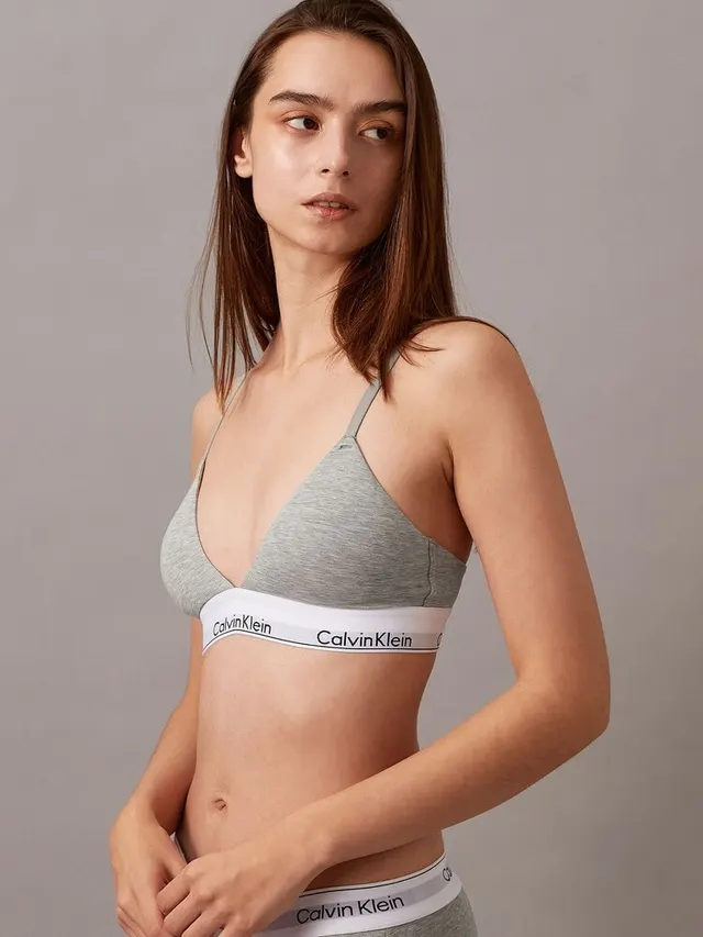 カルバンクライン Icon Cotton Modal トライアングルブラ
