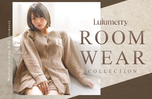 Lulumerry クッキーベアルームウェア